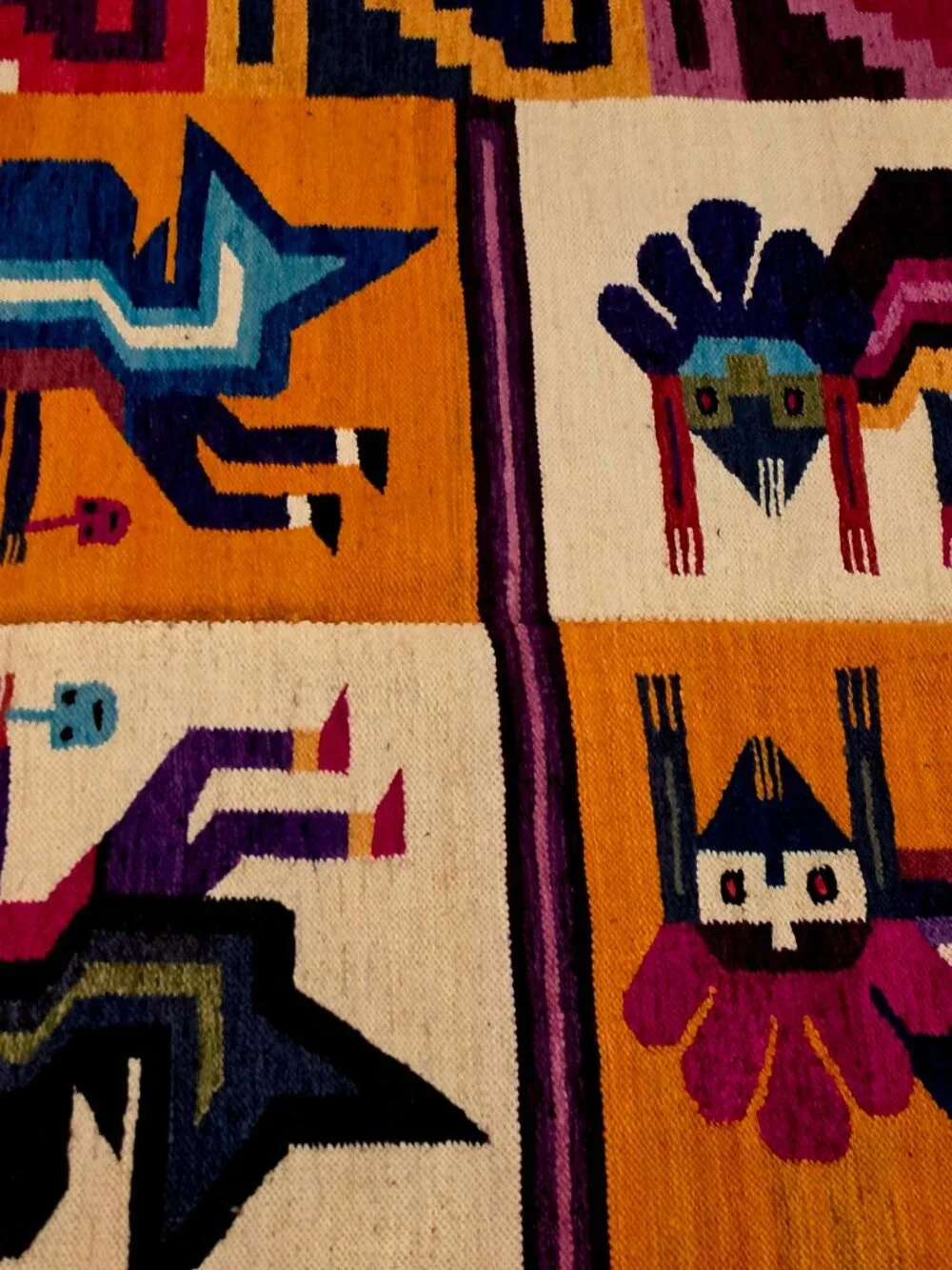 Paracas Spirit Tapestry – Inspired by the Ancient Paracas Culture